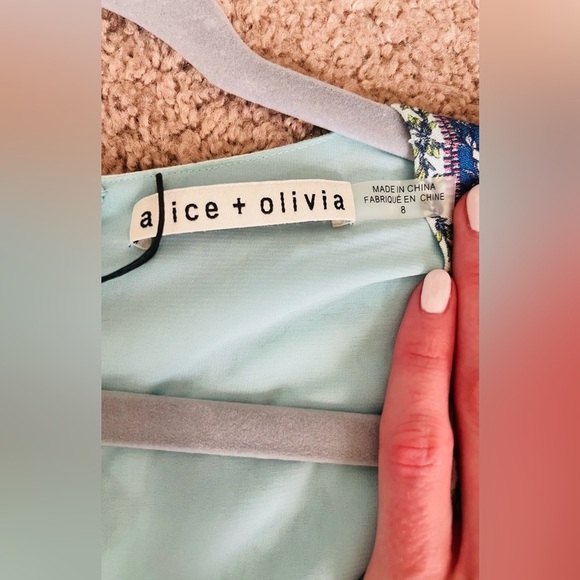 Alice and Olivia Blue Mariska Romper - Picture 10 of 11